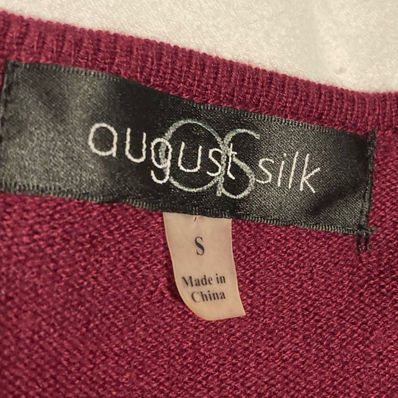 August silk size S sweater Excellent condition- worn a few times - Picture 3 of 5